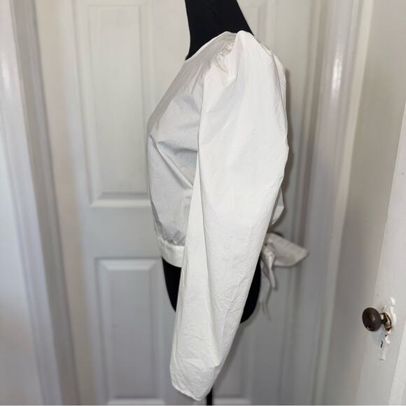 H&M Long Sleeve Open Back Shirt - Picture 6 of 8